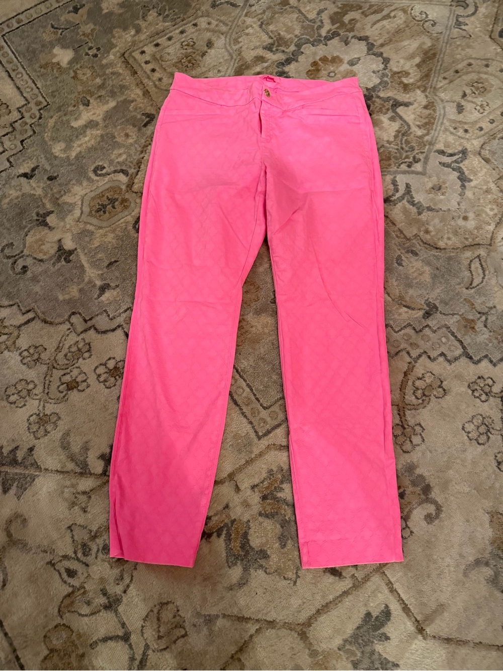 Lilly Pulitzer Bright Pink Women's Ankle Pants